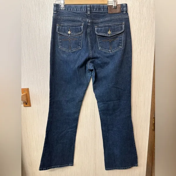Lauren Ralph Lauren Classic Bootcut Jeans ‎ Dark Wash Womens 10 - Image 2