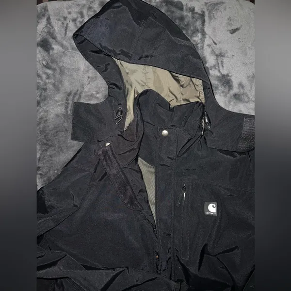 Carhartt Waterproof Breathable Shoreline Jacket Size Medium Regular - Image 3