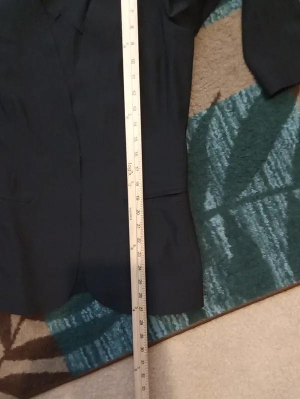 Athleta Avenue Blazer Womens Size 8 Black Stretch Travel Office Buniness Classic - Image 12