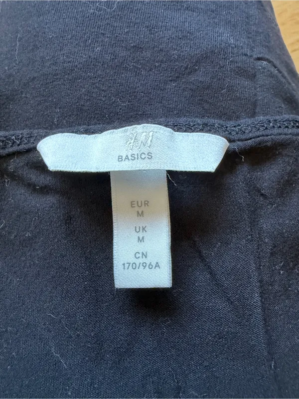 H&M Basics Women’s Black Spaghetti Strap Tank Top - Image 3