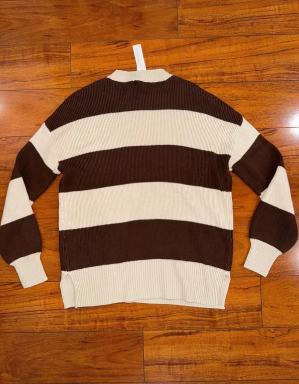 Moon & Madison Striped Sweater Knit - Image 3