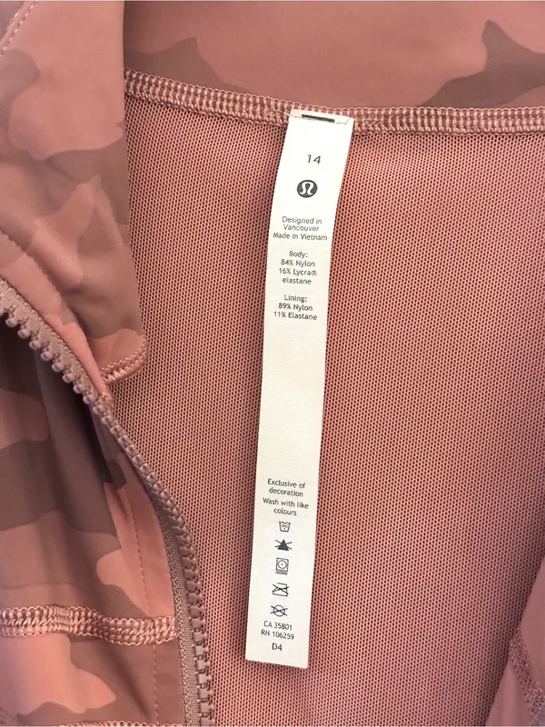 Lululemon Define Jacket Briar Rose Camo 14 - Image 7