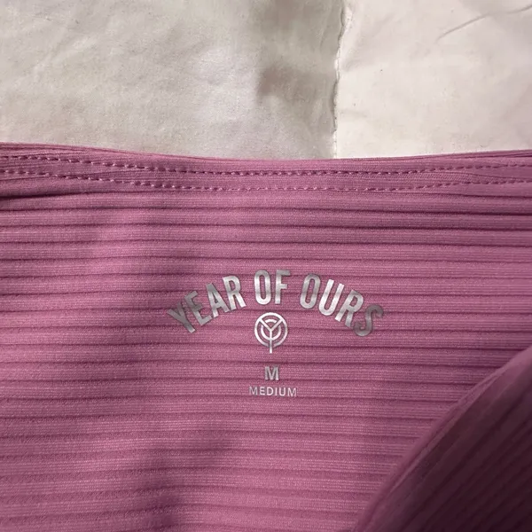 Year Of Ours Ribbed Football Leggings - NWT - Size M - Image 7