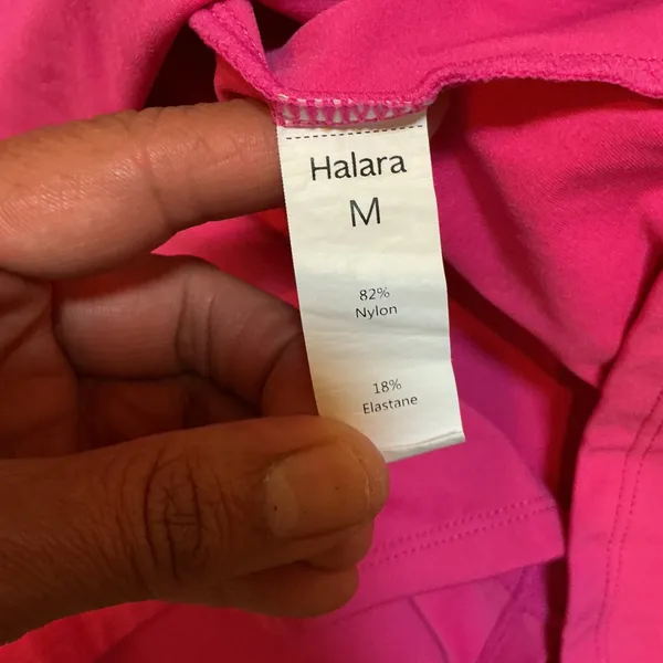 Halara Active Dress Hot Pink Twist Back Built-in Shorts Size M Tennis Pickleball - Image 3