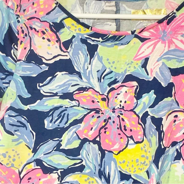 Lilly Pulitzer Size Medium Marlowe Head in the Sand Pima‎ Cotton Shirt Dress - Image 2