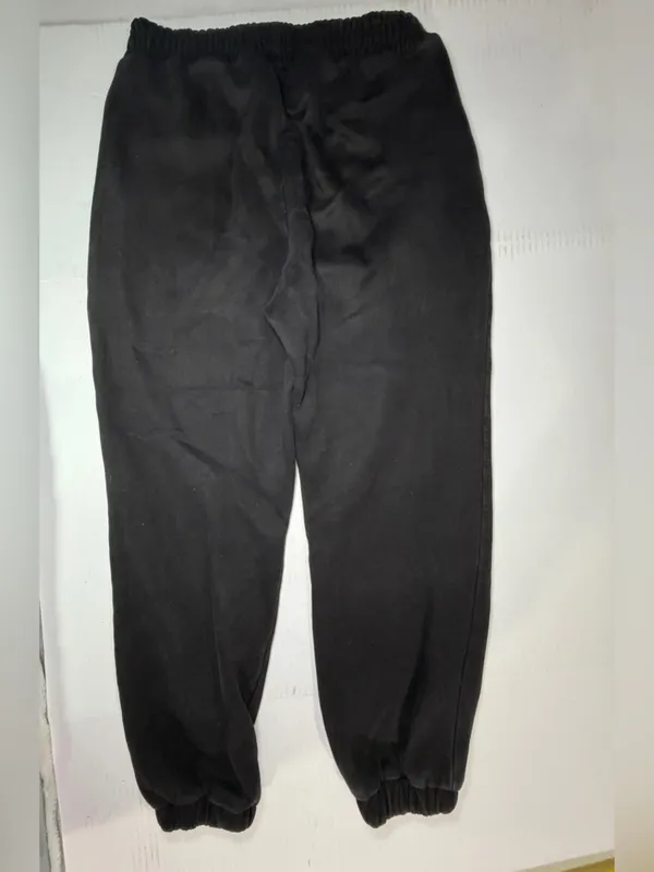 Women's Black Fleece Joggers - Relaxed Fit - Image 7