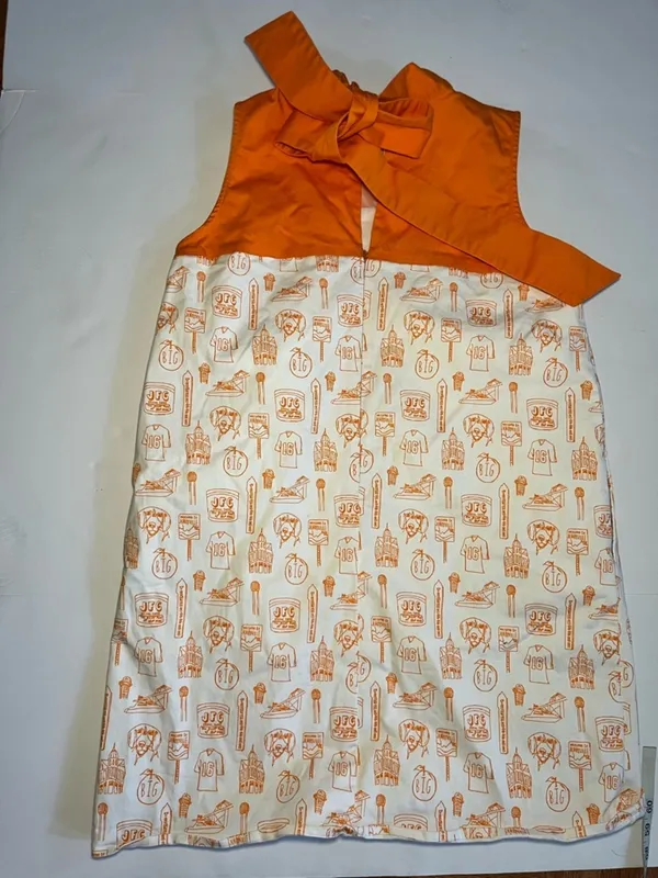 NEW COLLEGE TOWN TOILES emily dress in University of Tennessee Print‎ sz Large - Image 10