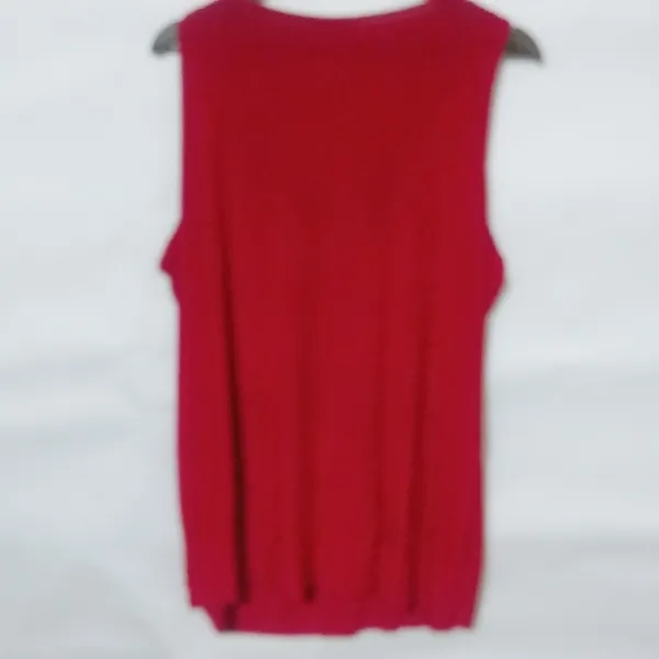 Perseption 2X Red Black Beaded Top Plus - Image 6