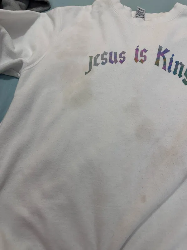 Jesus Is Elevated Faith King Sweatshirt - Image 4