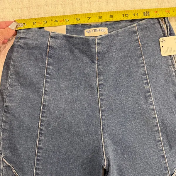 Free People’s We the Free Bella Moto Mid-rise Skinny Jeans, 30 NWT! - Image 9