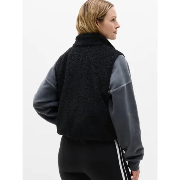 New Athleta M In the Clouds Vest Black Medium - Image 6
