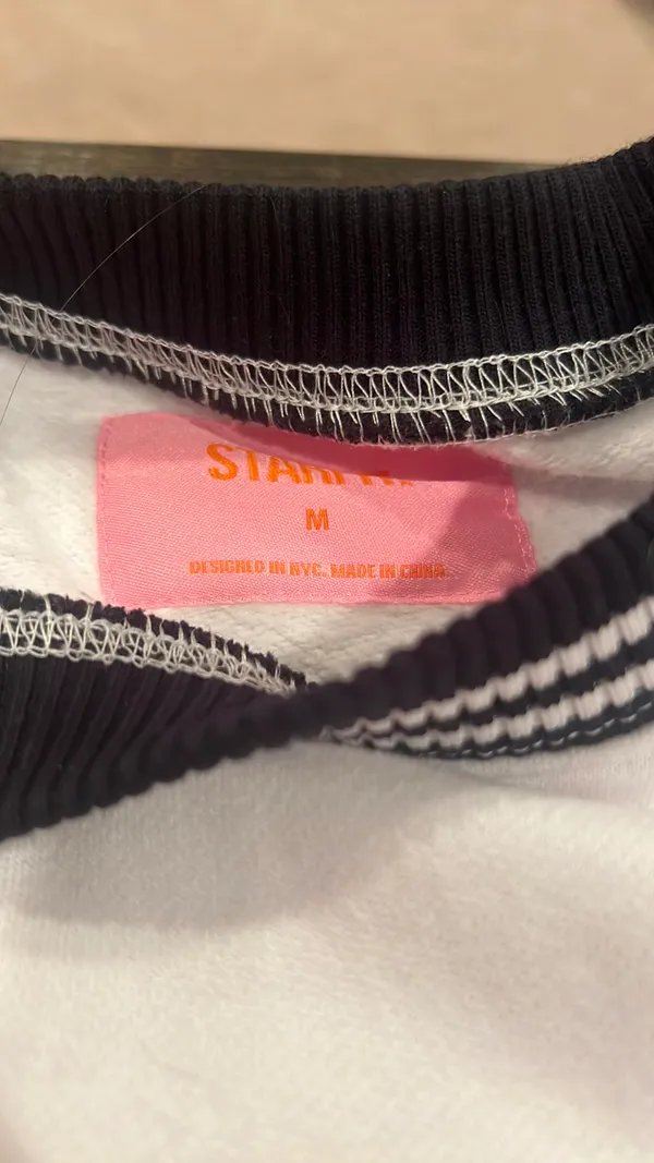 Starfit crew neck White Size M - Image 2
