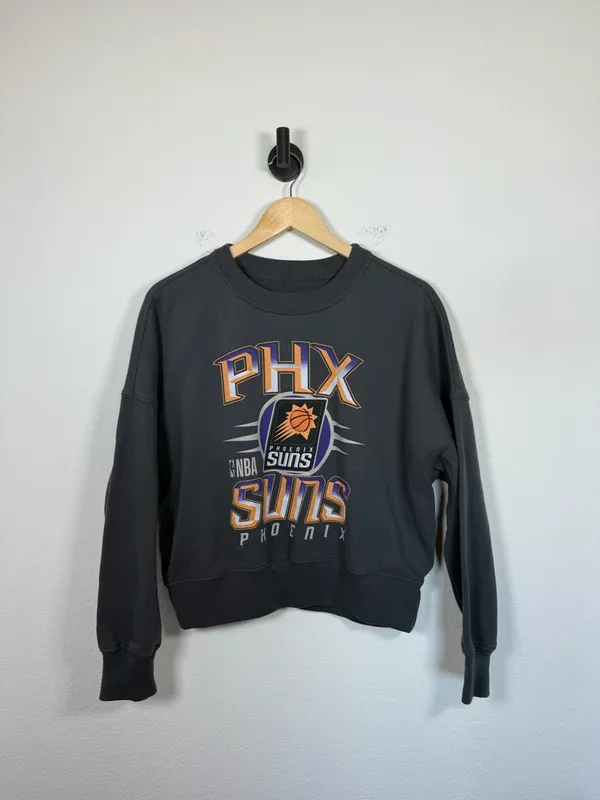 Abercrombie & Fitch Phoenix Suns NBA Graphic Sunday Crew Sweatshirt M - Image 3