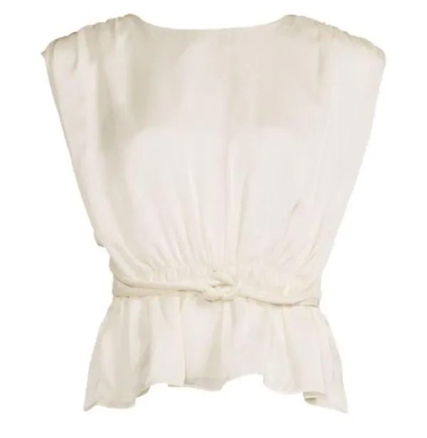 NWT Bailey 44 Giamina Top in Cream Satineffect - Image 2
