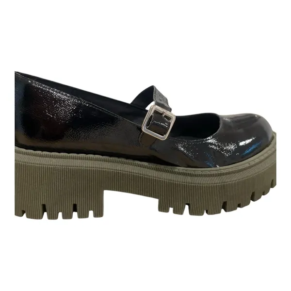 Free People Malika Patent Leather Mary Jane Chunky Platform Heel SZ 7 NWOB - Image 8