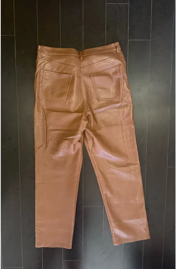 Aritzia Wilfred Leather Pants - Image 5