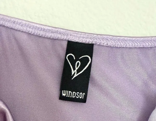 Windsor Purple Satin Tank Dress - Image 4