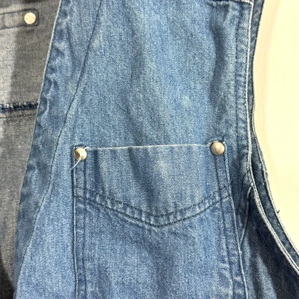 Vintage Original Russ Sport Company Denim Vest - Image 3