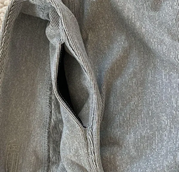 Born Primitive grey & white striped booty shorts - Image 7