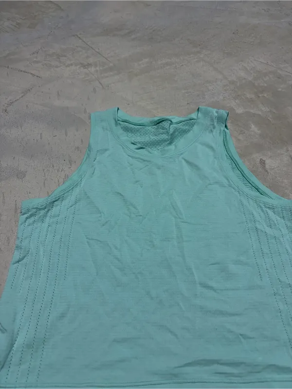 Lululemon Mint Green Sleeveless Tank Top - Image 2