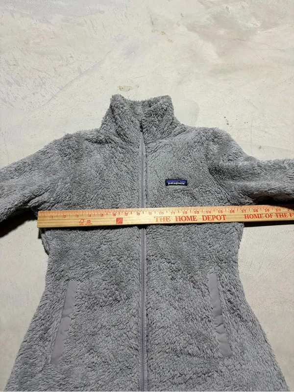 Patagonia Los gatos Gray Fleece Jacket small - Image 6