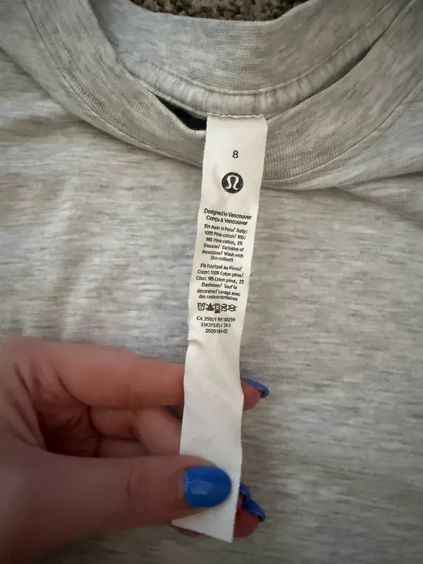 Lululemon All Yours Cotton T-Shirt - Image 3