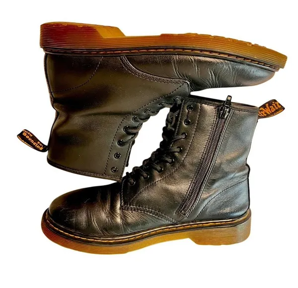Dr. Martens 1460 Y Soft T Black Boots Size 6M 38 EU - Image 5