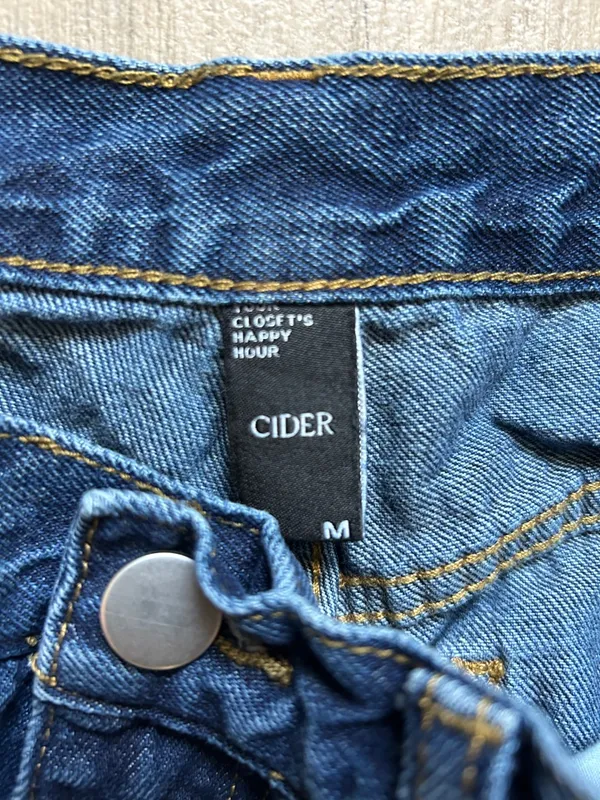 Cider Dark Blue Cargo Jeans - Image 2