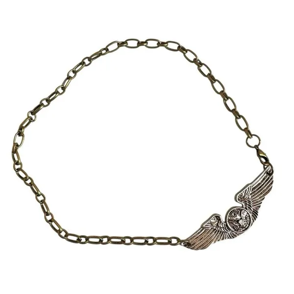 Gypsy Soule Winged Eagle Statement Necklace – WWII Silver - Image 7