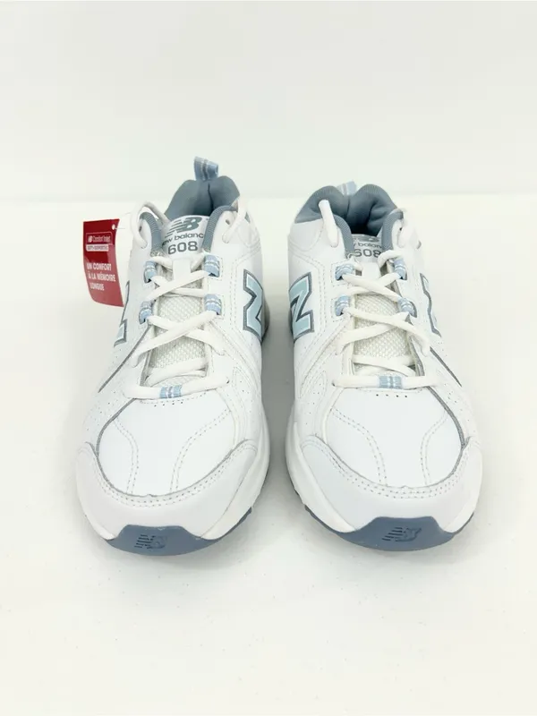 New Balance WX608v5 Sneakers White and Light Blue - Image 3