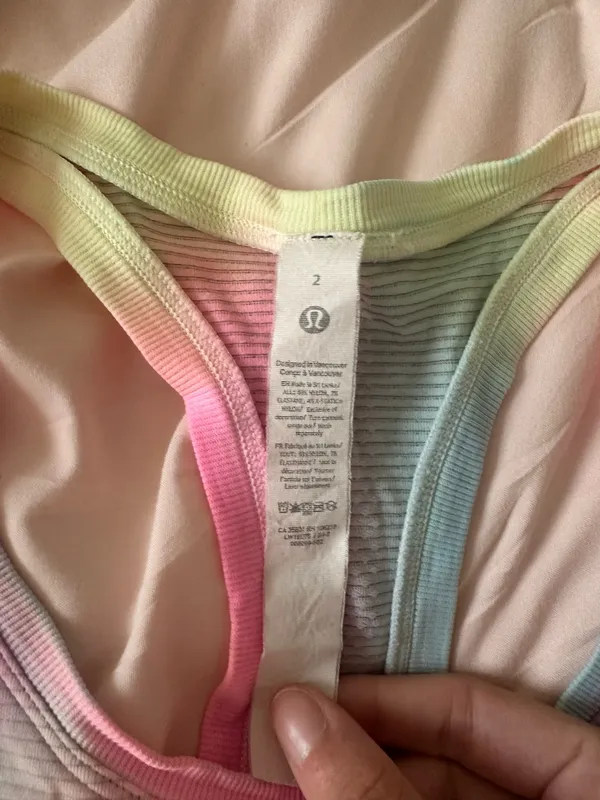 Lululemon Rainbow Swiftly Tank - Image 2