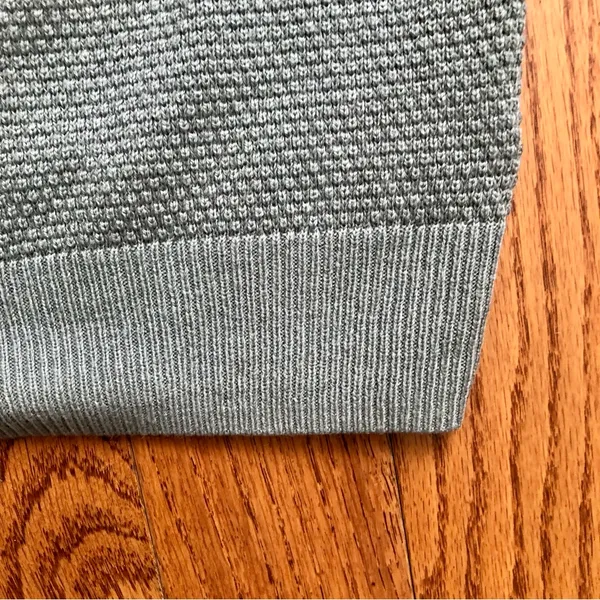 Mossimo Supply Co. Gray Cropped 90s Cardigan Colorblock Sleeves Women’s Size S - Image 7