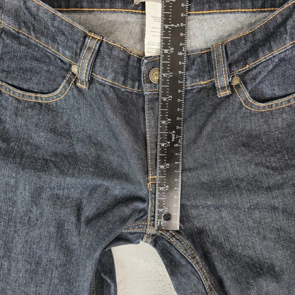 Tex By Max Azria Jeans Womens 2 Bootcut Dark Wash Blue Denim Low‎ Rise 29x31 - Image 9
