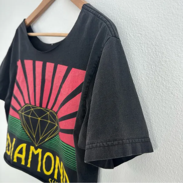 Diamond Supply Co. Off the Shoulder Crop Top - Image 5