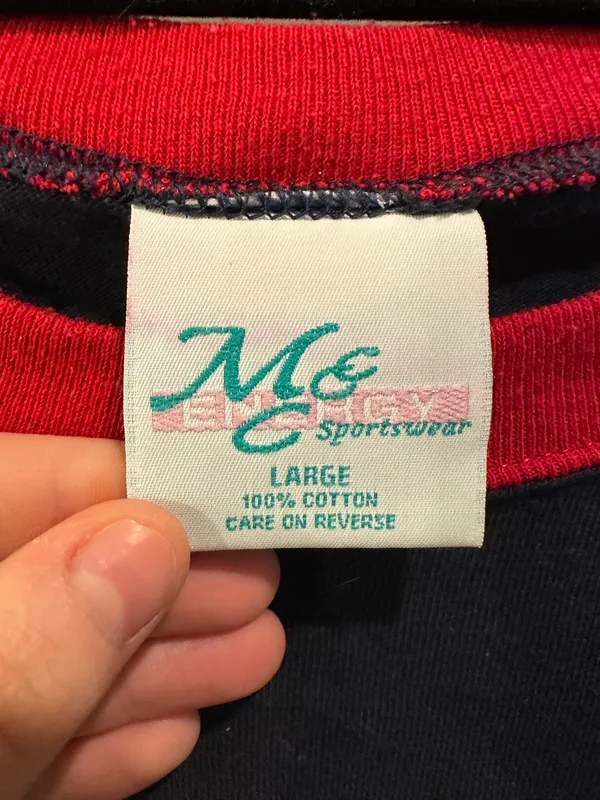 M&C Energy Sportwear Embroidered Christmas Grandma Top - Image 4