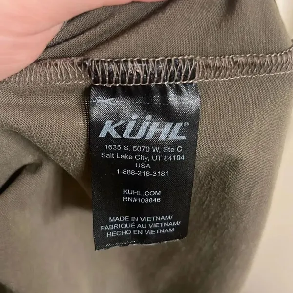 ✨Kuhl Green Juniper V-Neck Tank Green Sz Large Top✨ - Image 8