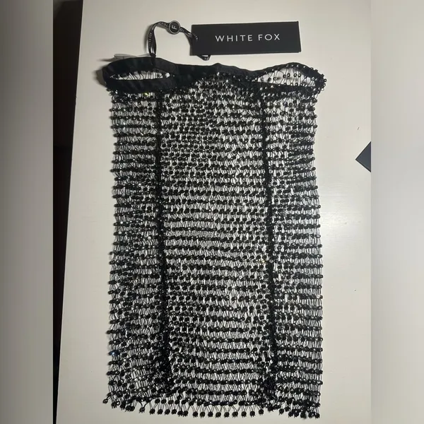Feel the Beat Mini Skirt Black - Image 12