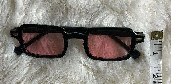 Barbie Core Black and Pink Sunglasses - Image 8
