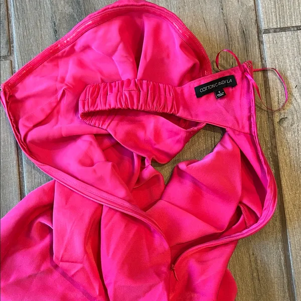 Cotton Candy Bright Pink Garment - Image 3