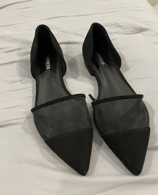 Express Black Flats - Image 2