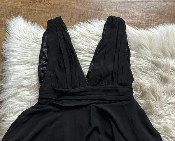 LULU’S Amazing Evening Black Tiered Maxi Dress - Image 7