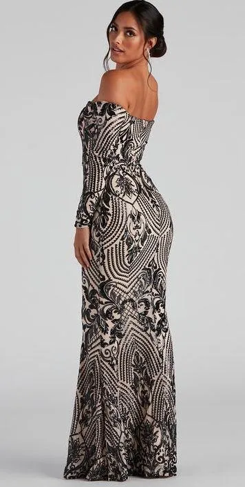 Windsor Off The Shoulder Dress - Image 4