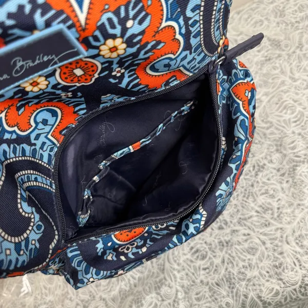 Vera Bradley Lighten Up Journey "Marrakesh" Backpack Paisley Bag Travel Campus - Image 7