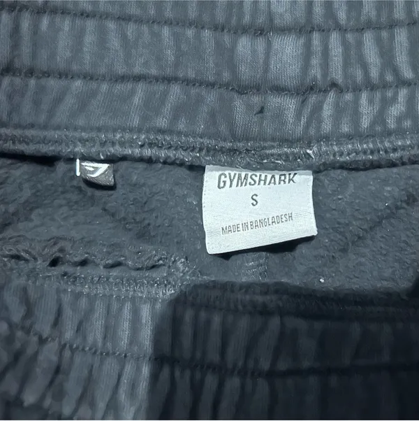 Gymshark Jogger Sweatpants Black - size small - Image 4