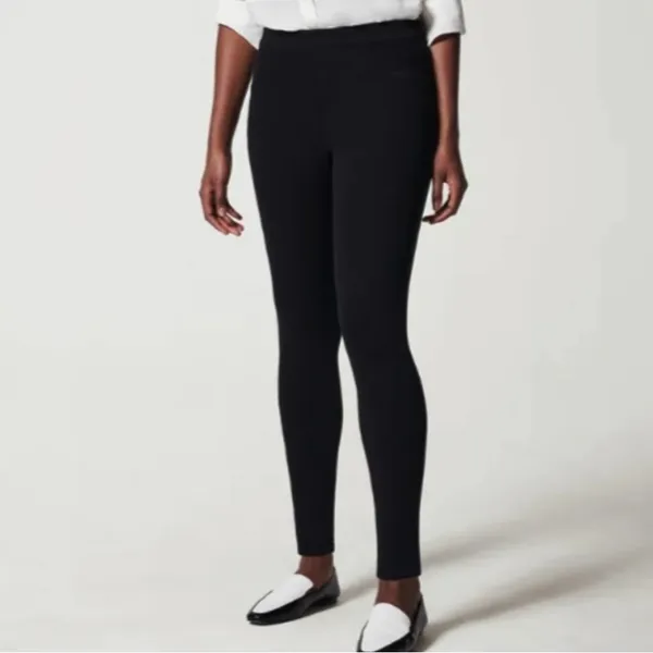 SPANX Jean-ish Leggings Black Size Large - Image 3