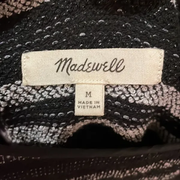 ✨Madewell Black & White Striped Terry Tank/Cami Top - Image 6