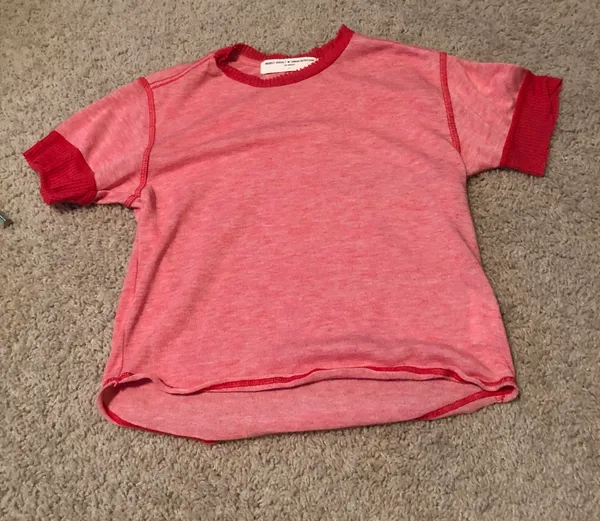 Urban Outfitters Red shirt sleeve top never worn - Image 2
