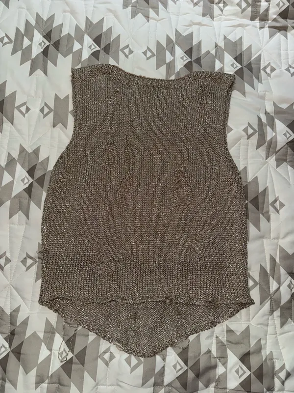 Emory Park Metallic Sweater Vest - Image 5