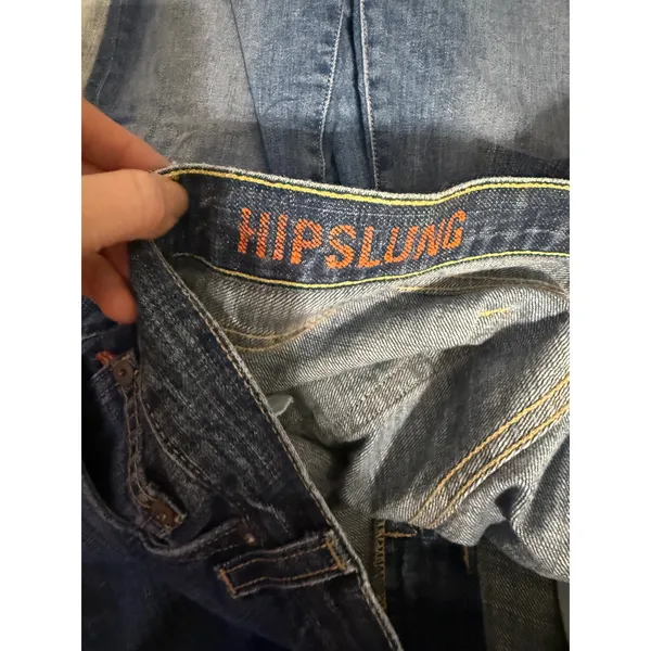 J.Crew Hipslung Jeans Dark Wash Size 30S Waist 33 Inseam 30.5 Normcore Low Rise‎ - Image 5