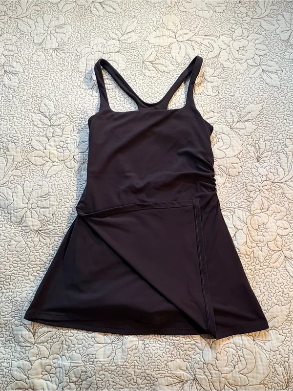 💥FP Movement Never Better Black Active Mini Dress Built-In Shorts Sz S🧡 - Image 4